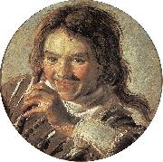 Frans Hals Boy holding a Flute oil painting